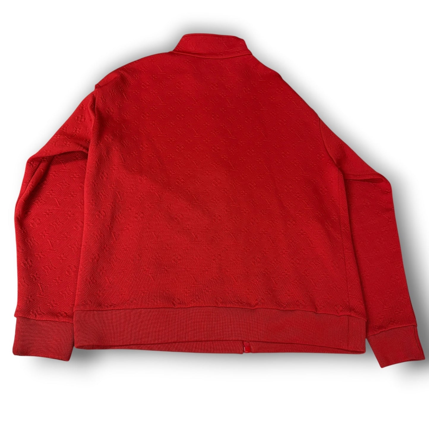 Louis Vuitton Red Monogram Track Jacket | Size XL