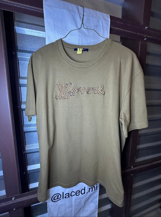 Louis Vuitton Brown Rope LV Lovers T Shirt XXXL