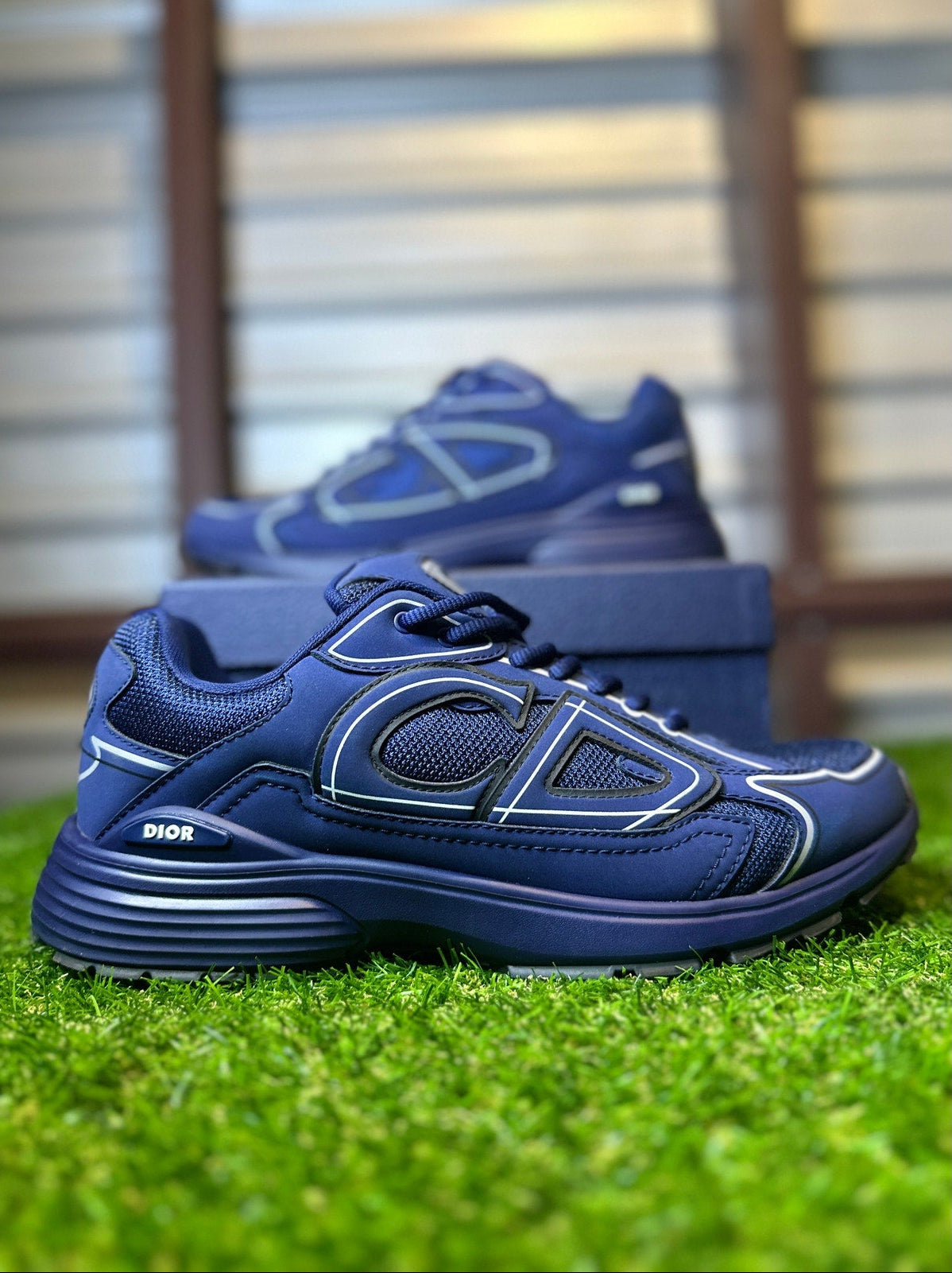 Dior B30 Sneaker Navy Blue Sneakers - Size 44 (US 11)