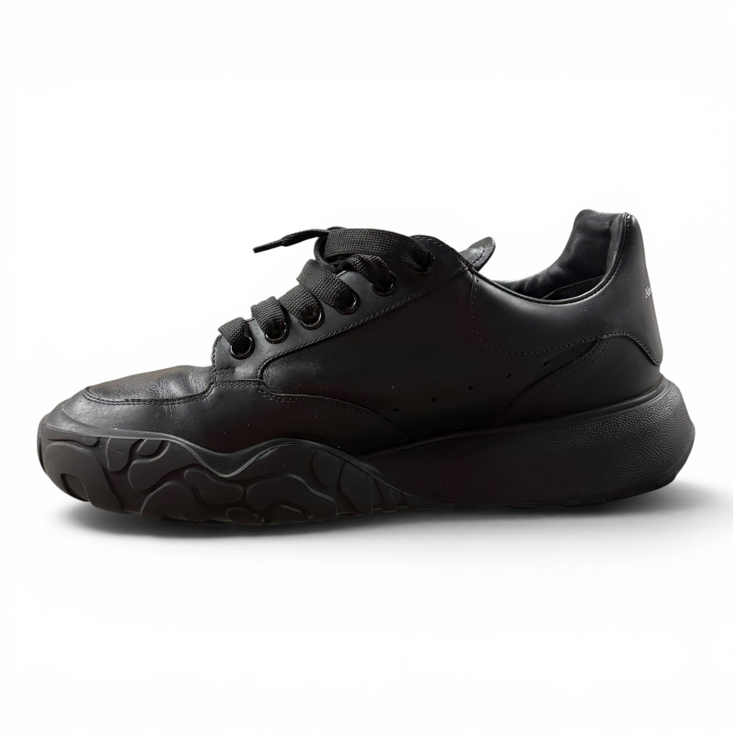 Alexander McQueen Court Sneaker Black 10.5M