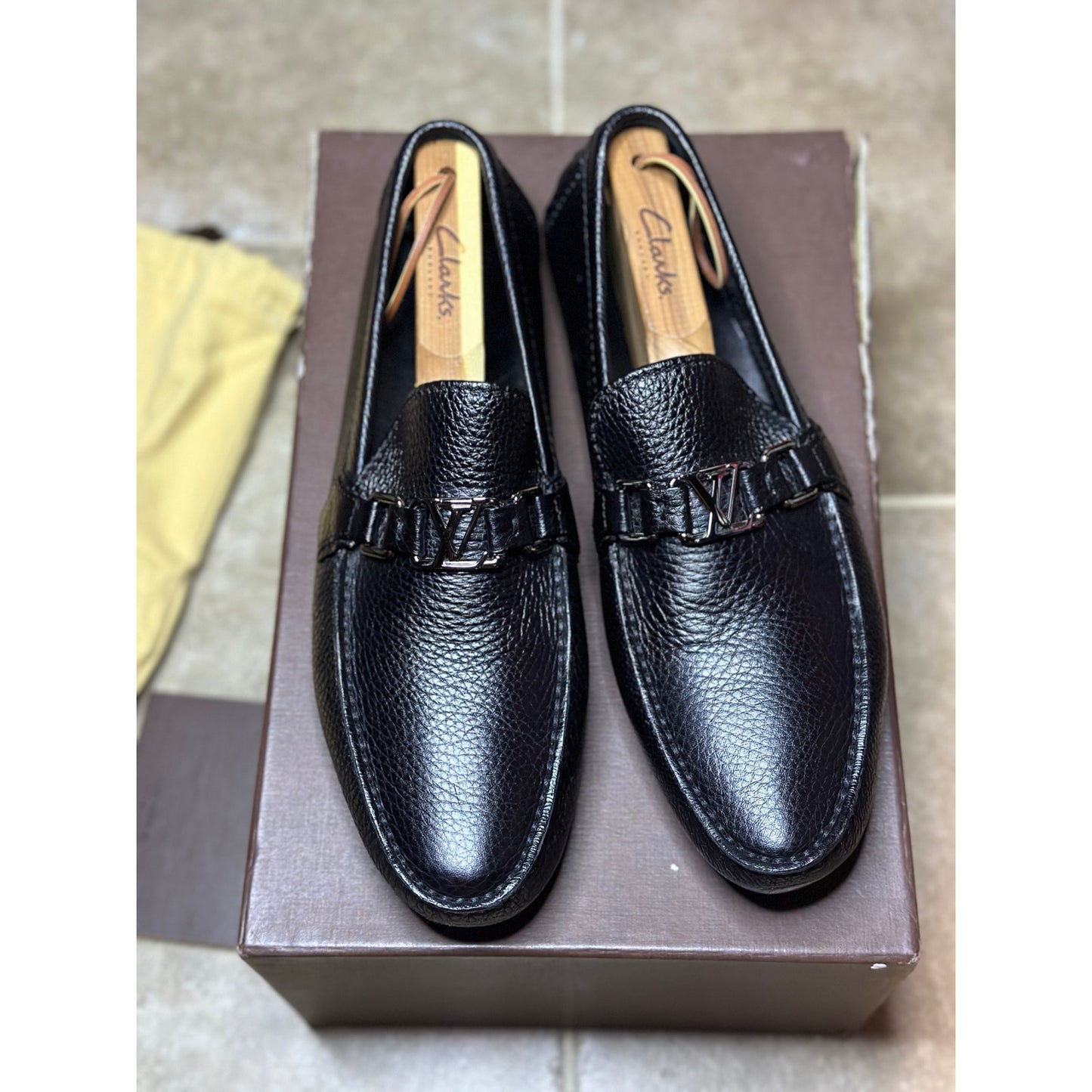 Louis Vuitton Hockenheim Leather Moccasin 8UK - 9US
