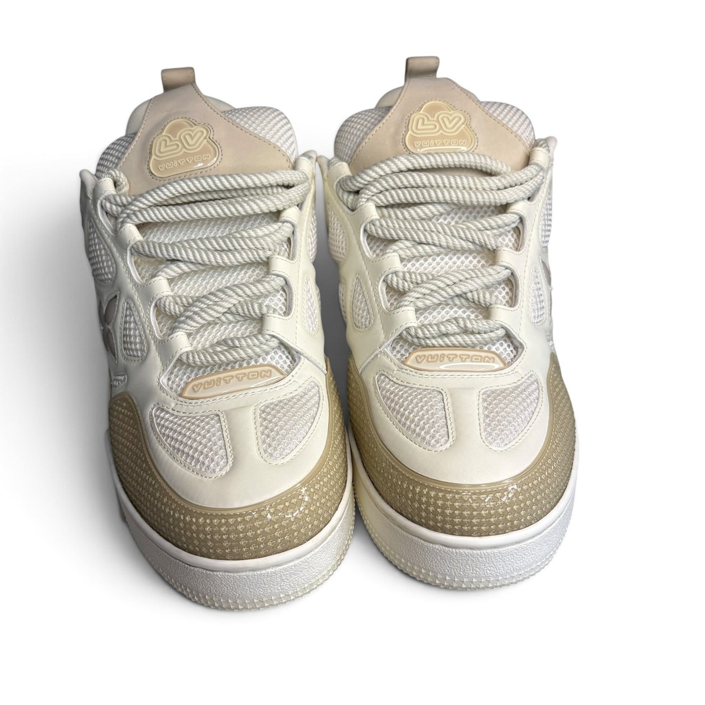 Louis Vuitton LV Skate Beige Sneakers | Size 11LV