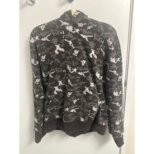 Size Large - Bape ABC Camo Black White Grey