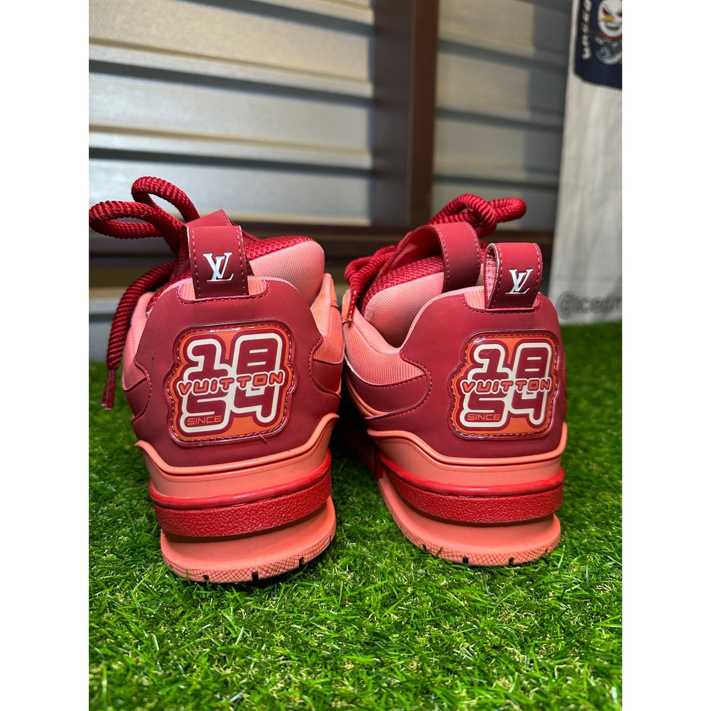 Louis Vuitton LV Skate Red Sneakers | 7.5UK