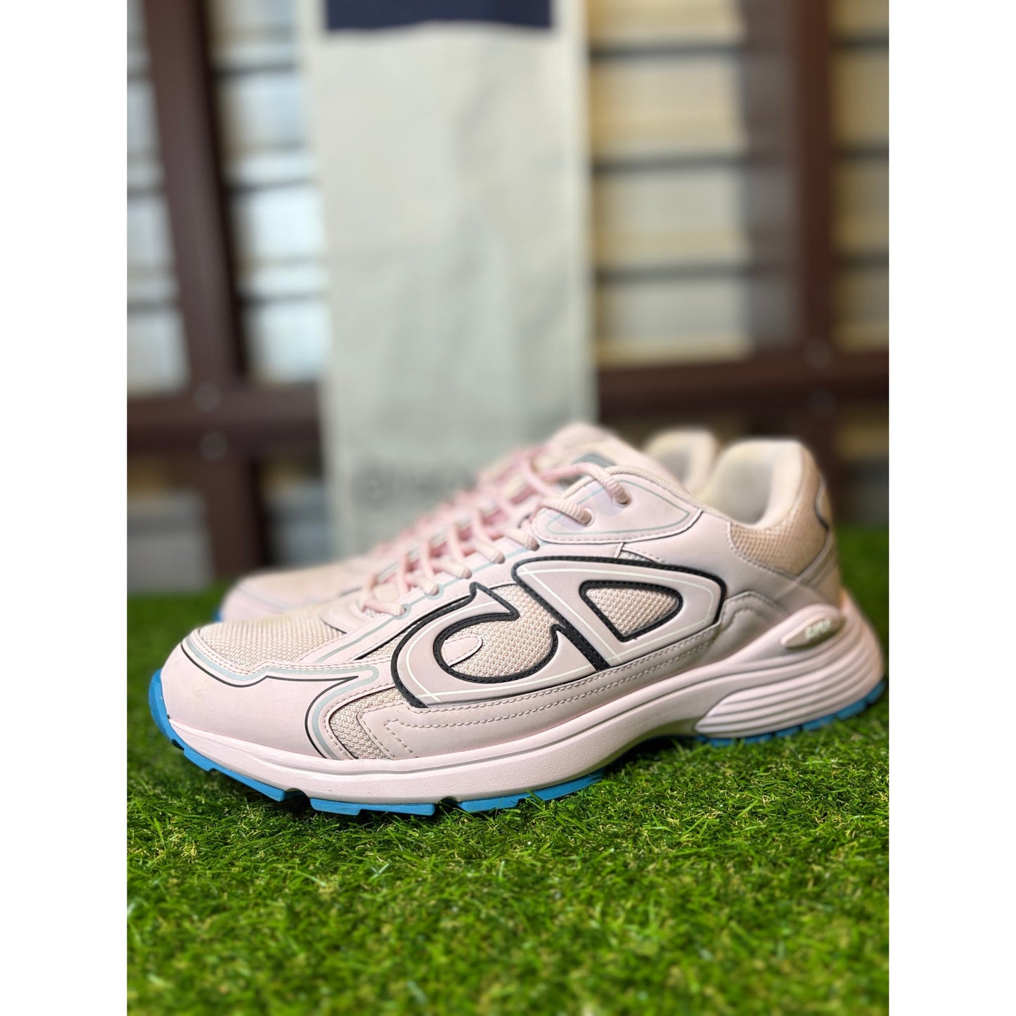Size 13 - Dior B30 Reflective "Pale Pink Blue" Sneakers