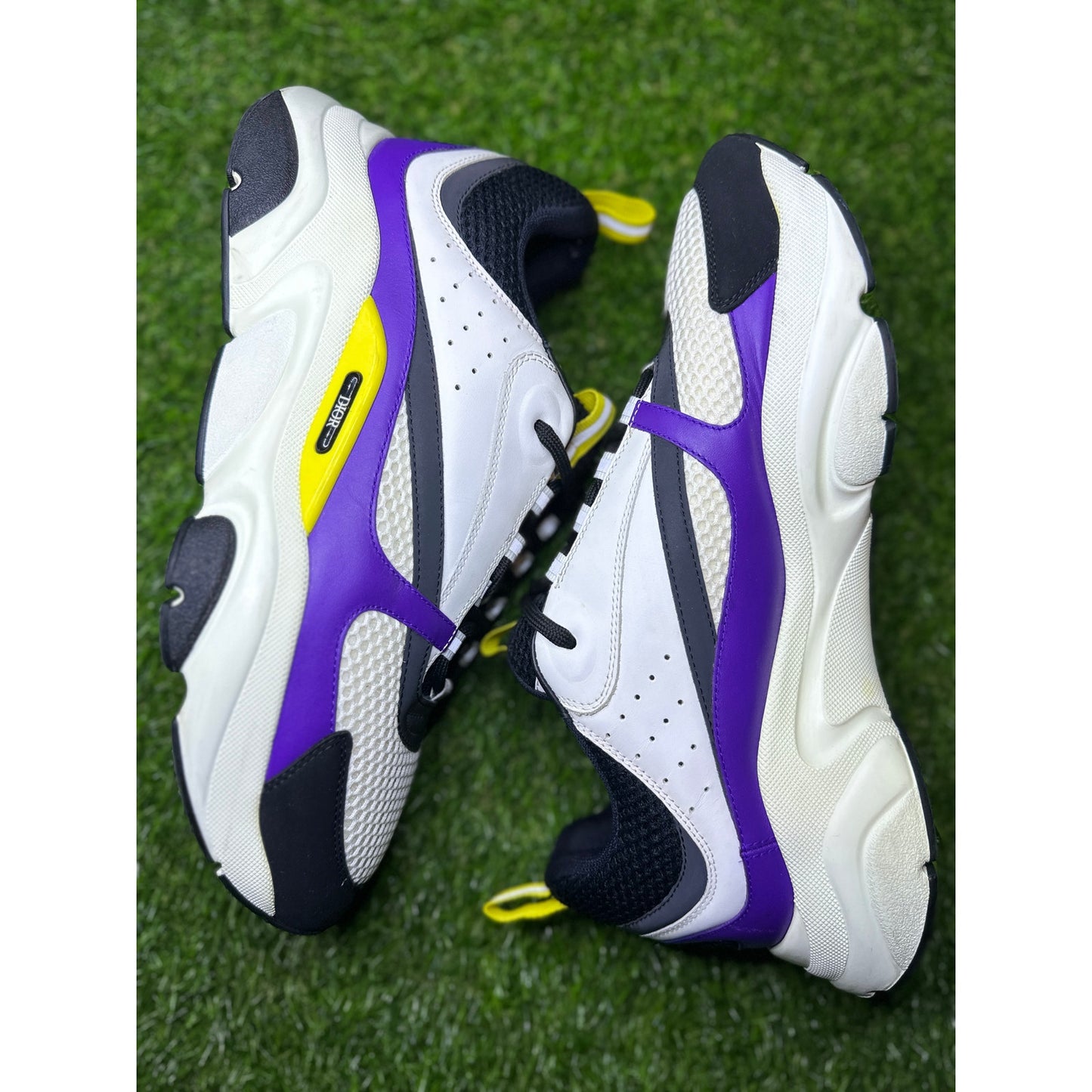Size 45 (12 US) - Dior B22 Reflective Sneaker Lakers Purple
