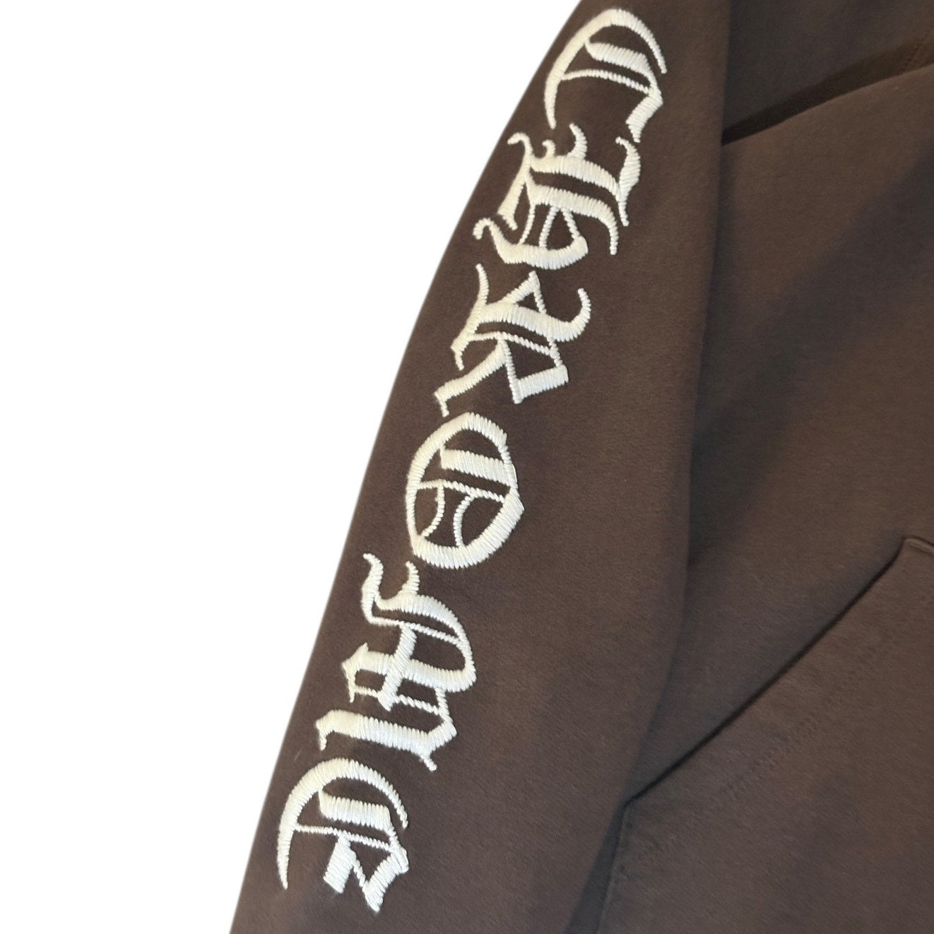 Chrome Hearts  Slo ride embroidered pullover hoodie
