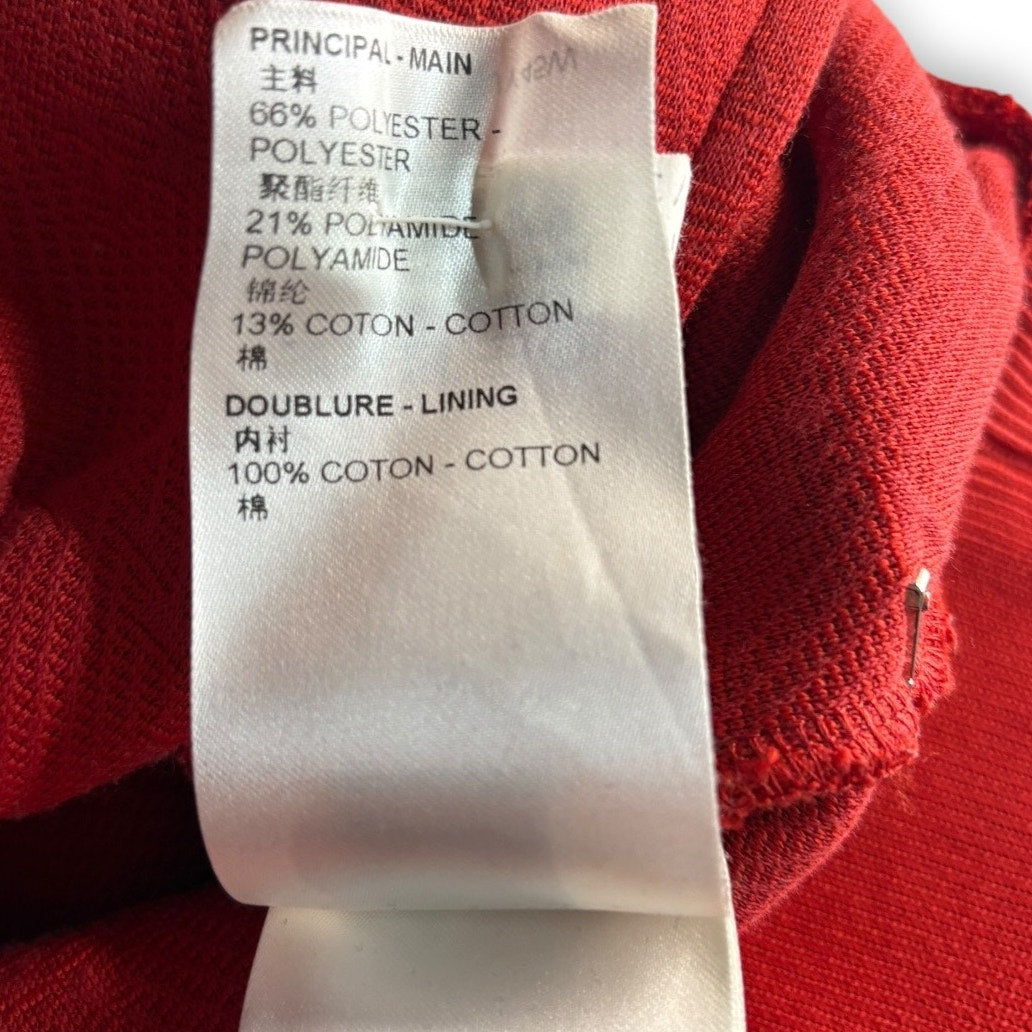 Louis Vuitton Red Monogram Track Jacket | Size XL