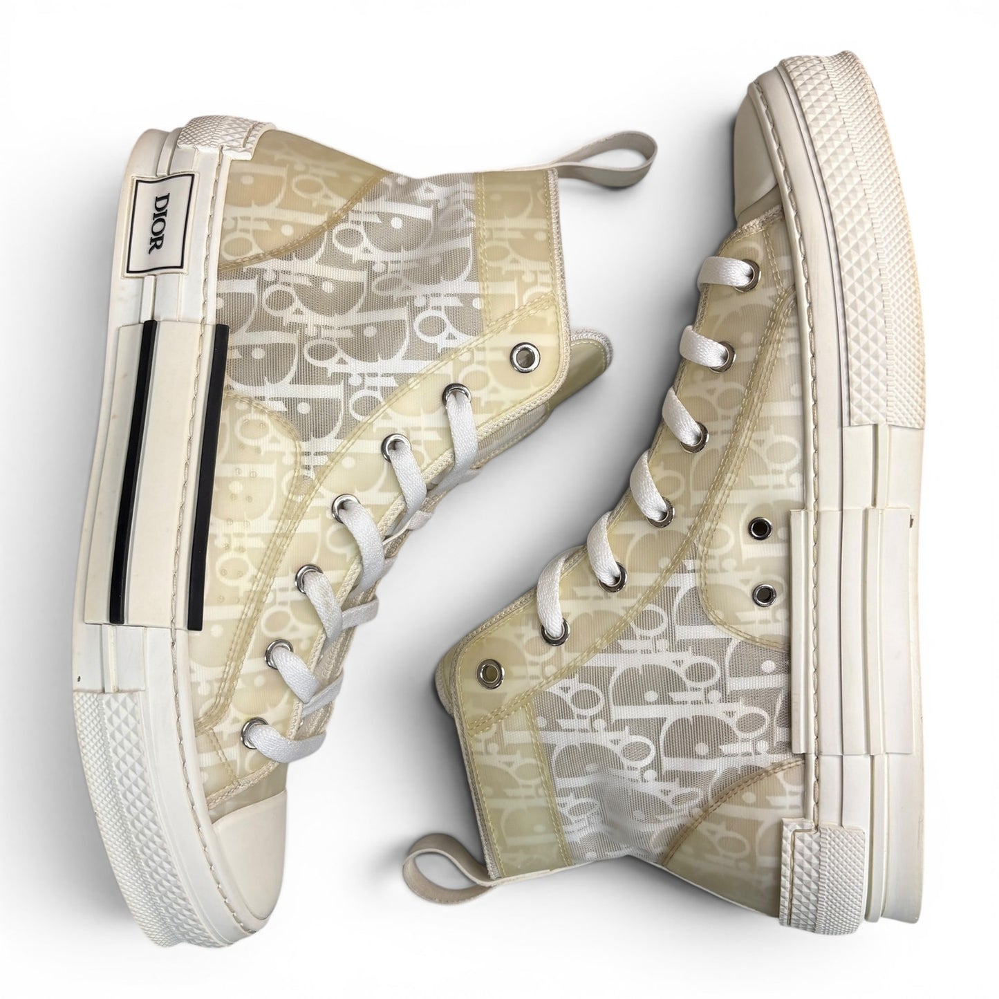DIOR B23 HIGH TOP BEIGE SNEAKERS | SIZE 41(8US)