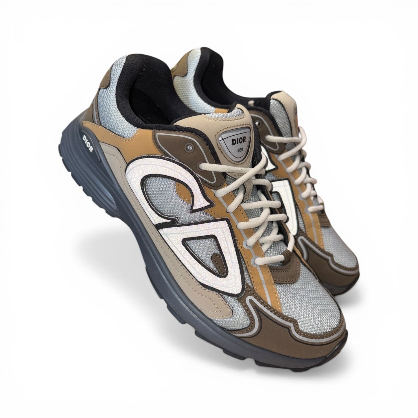 Size 10 - Dior B30 Brown Orange Reflective