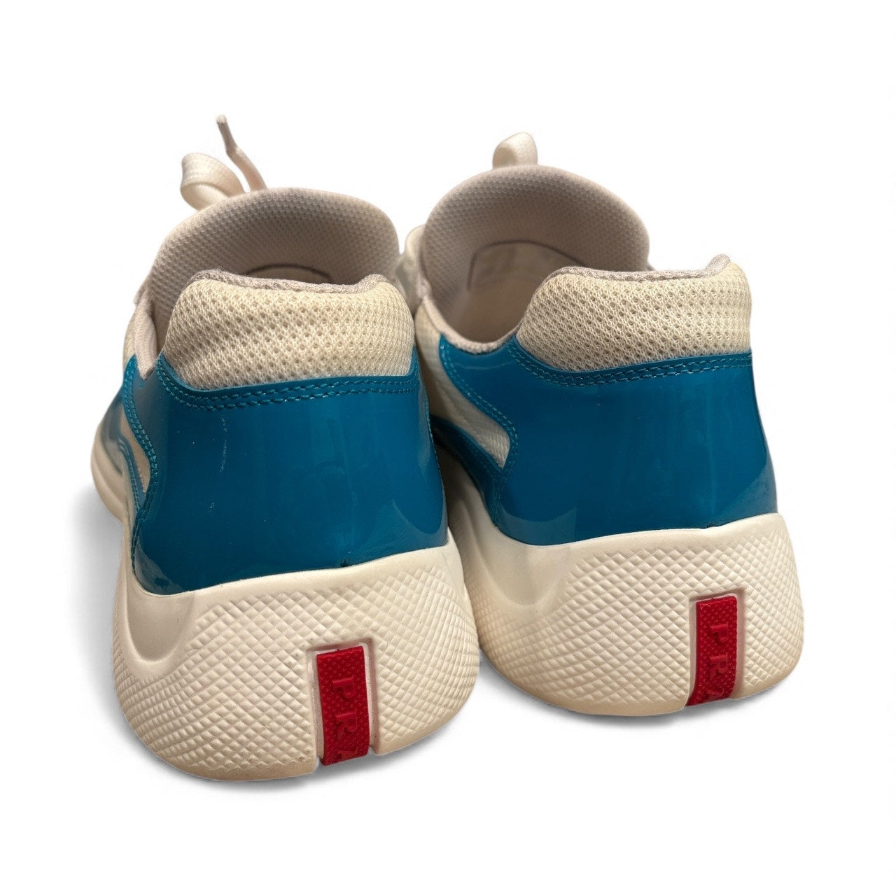 Prada America’s Cup Sneakers “White Blue” | 10.5UK / 11.5US