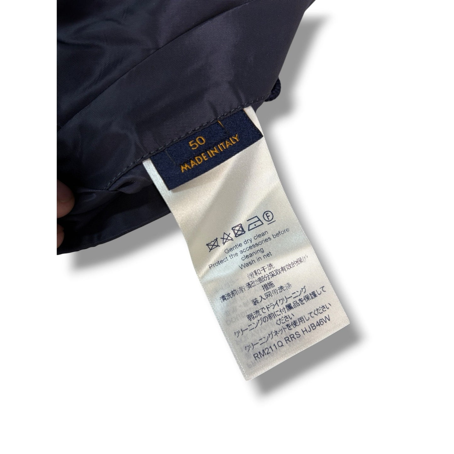 Louis Vuitton Monogram Reversible Windbreaker in navy | Medium