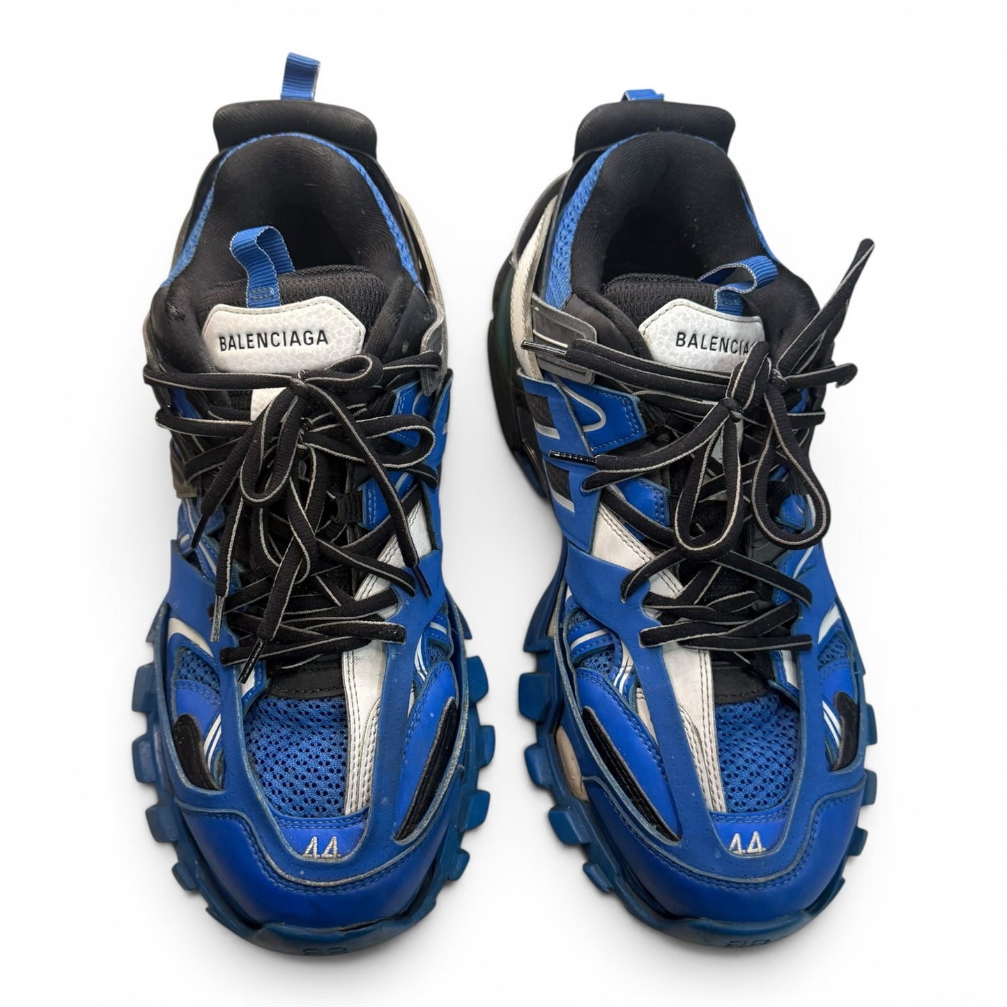 Balenciaga Track Black Blue Sneakers | Size 11us