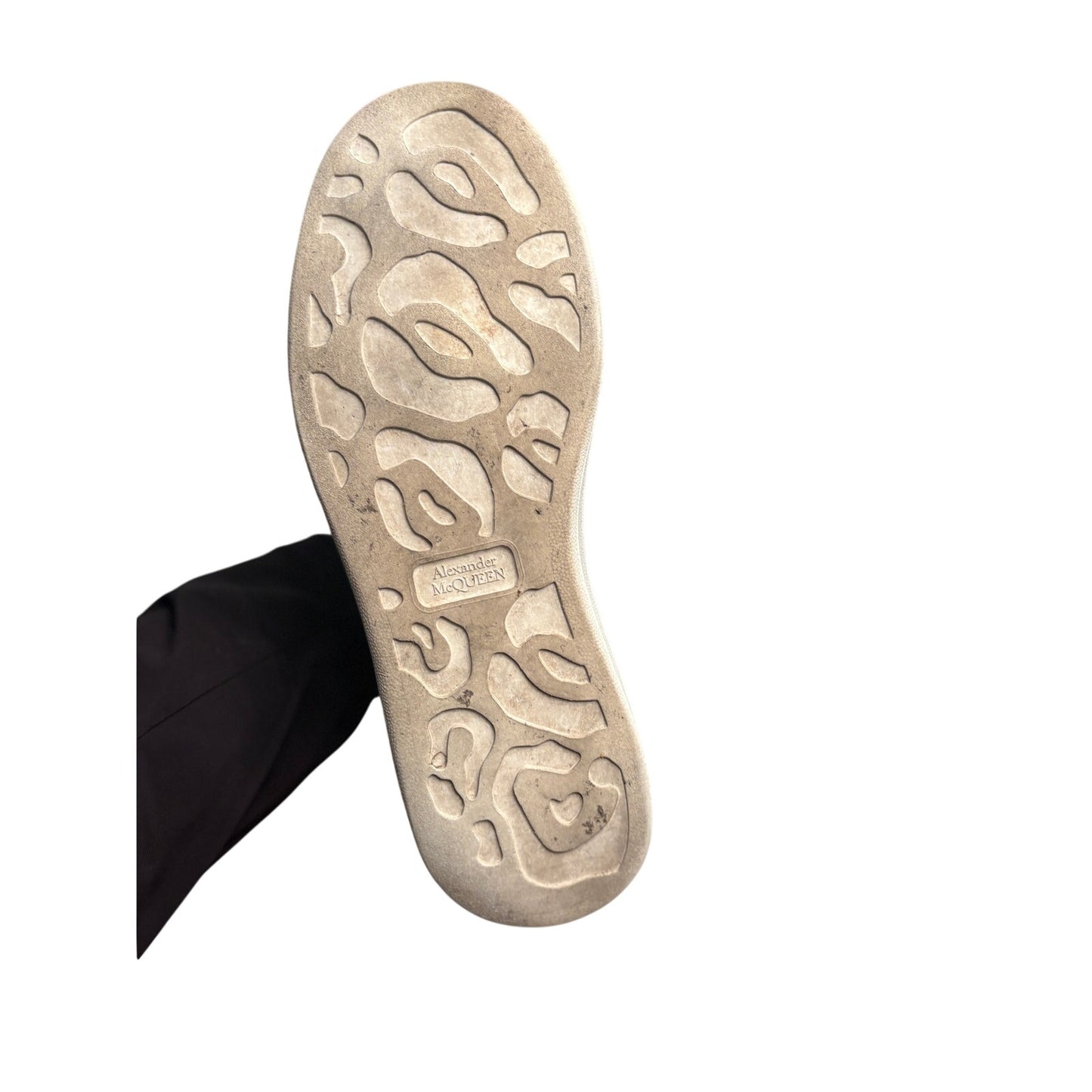 Alexander McQueen Oversized Sneakers Classic Black/White 42M