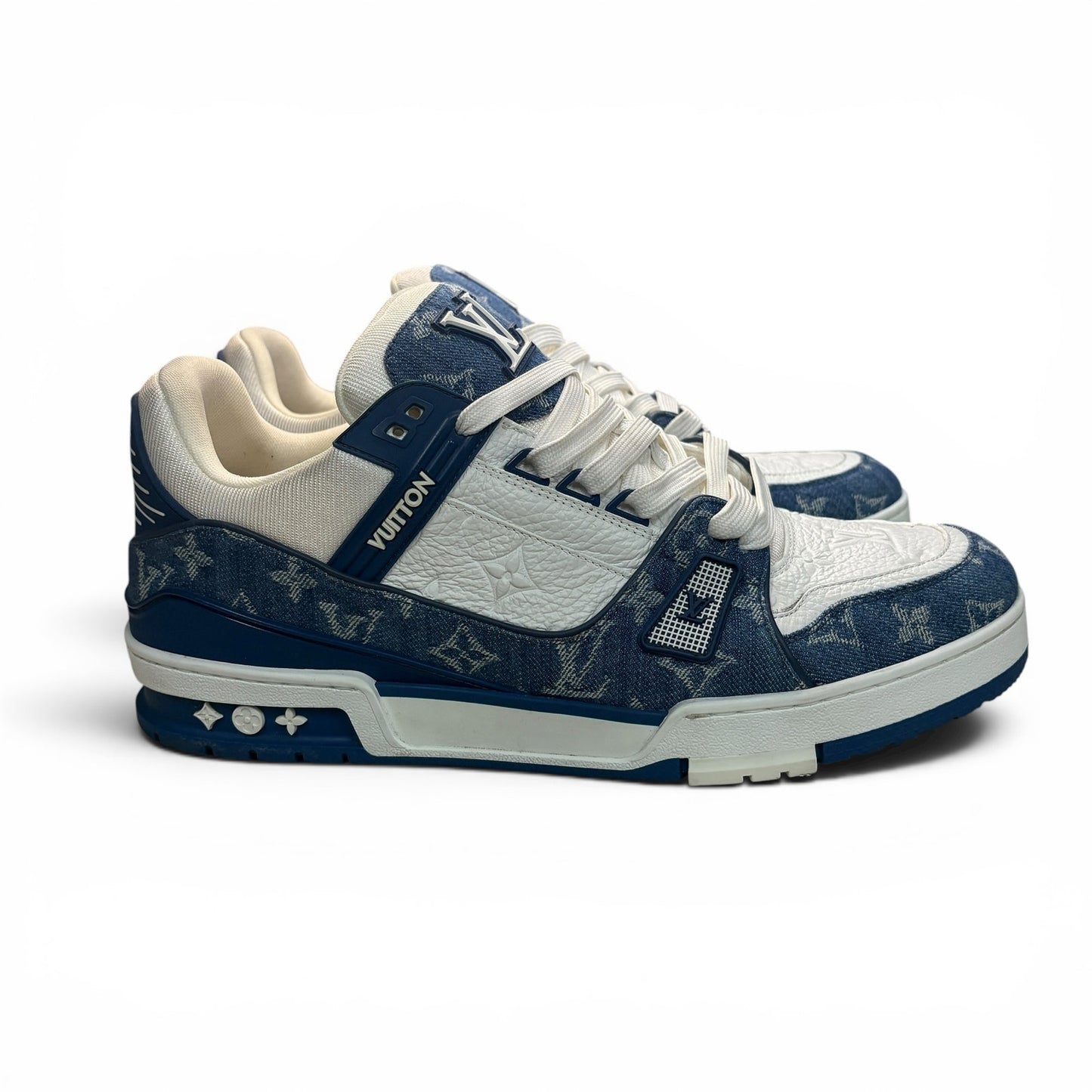 Louis Vuitton LV Trainer Blue Sneakers | Size 10LV