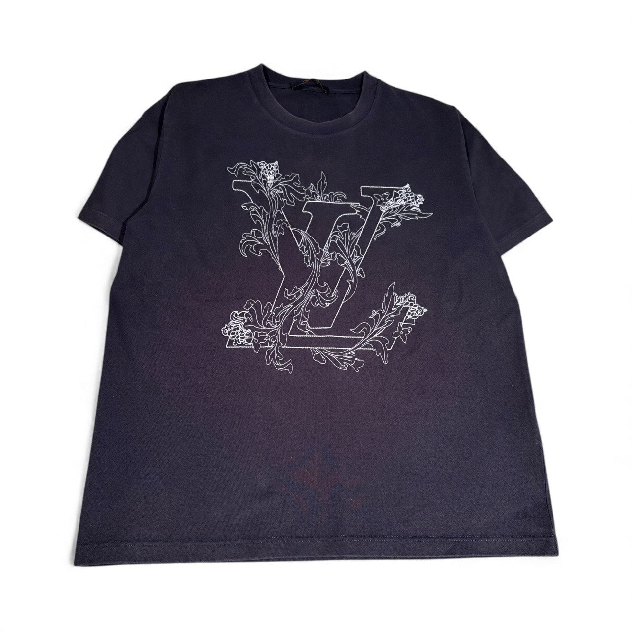 Louis Vuitton VIRGIL ABLOH - HAND STITCHED FLORAL LOGO TEE