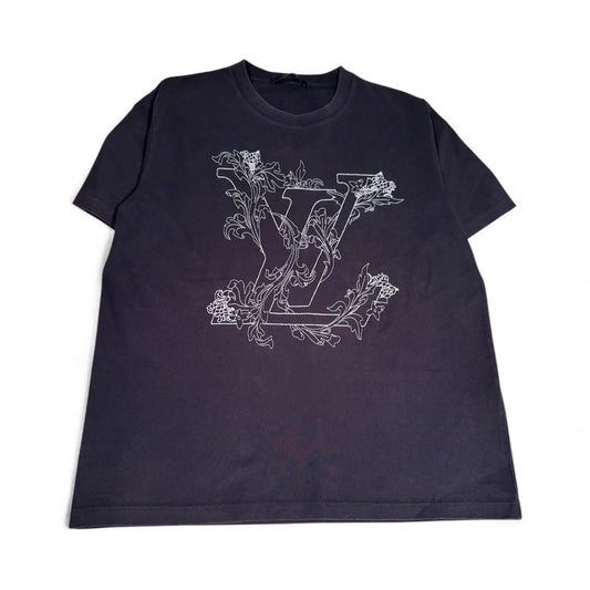 Louis Vuitton VIRGIL ABLOH - HAND STITCHED FLORAL LOGO TEE