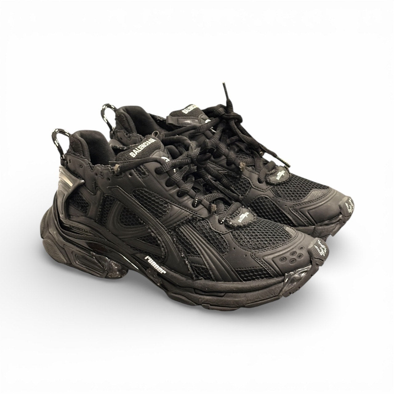 Balenciaga Runner Black Sneakers | Size 45EU(12US)