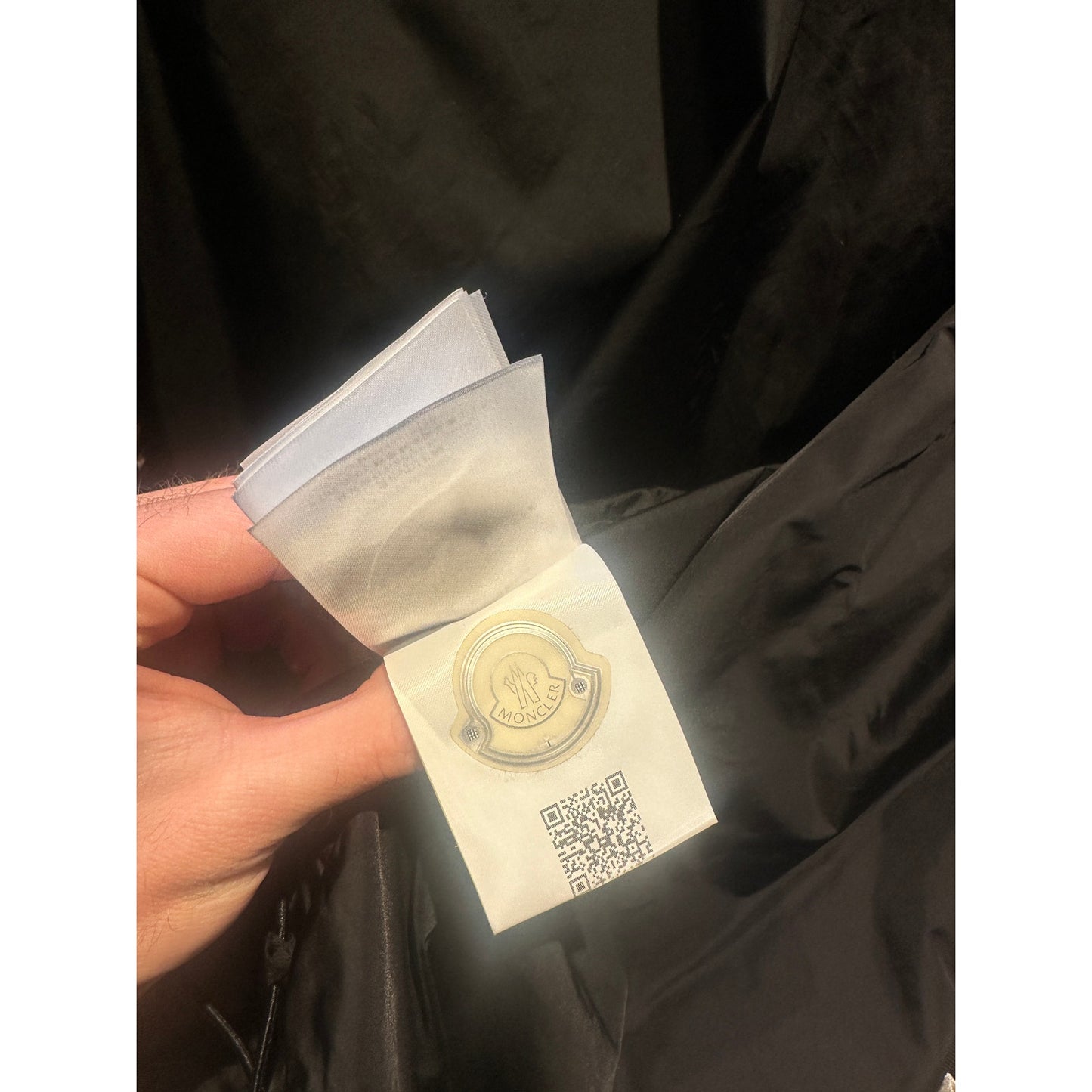 Size XXL - Moncler Black and Pink Siagne Jacket