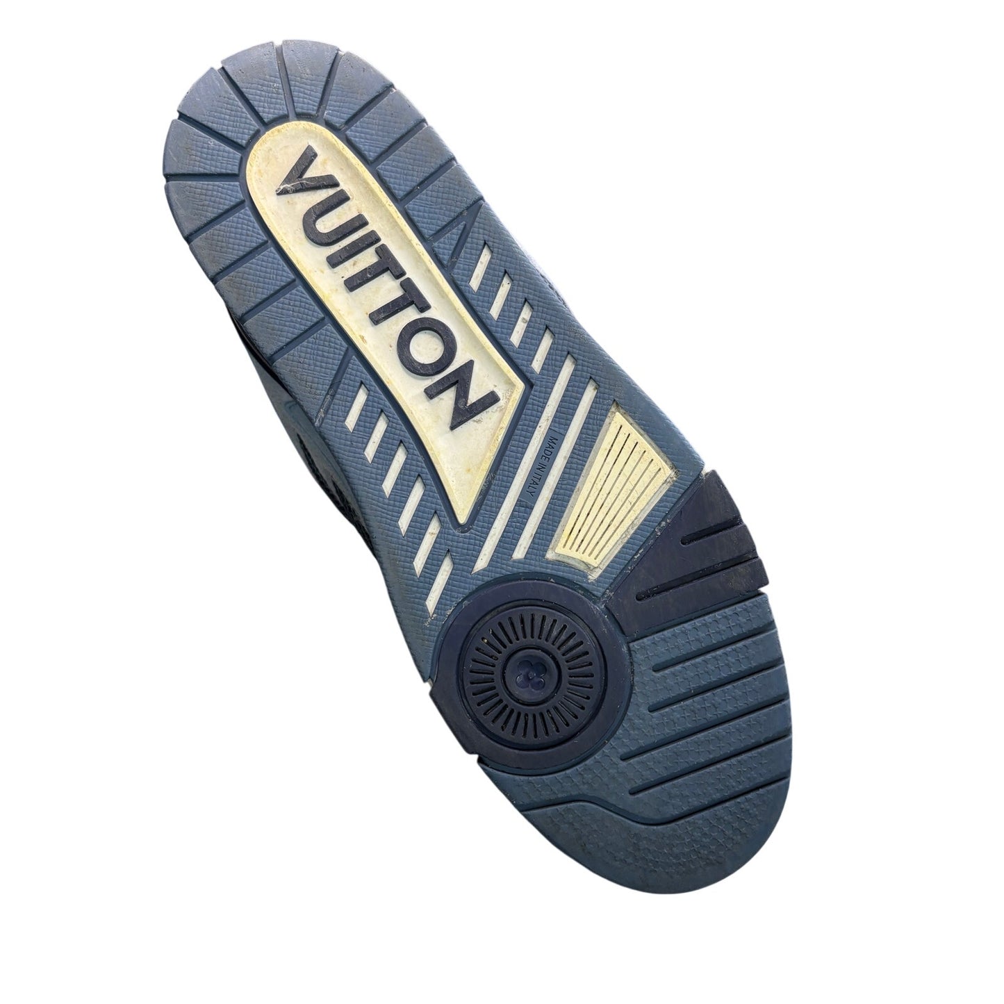 Louis Vuitton LV Skate Sneakers Blue Grey | Size 8LV