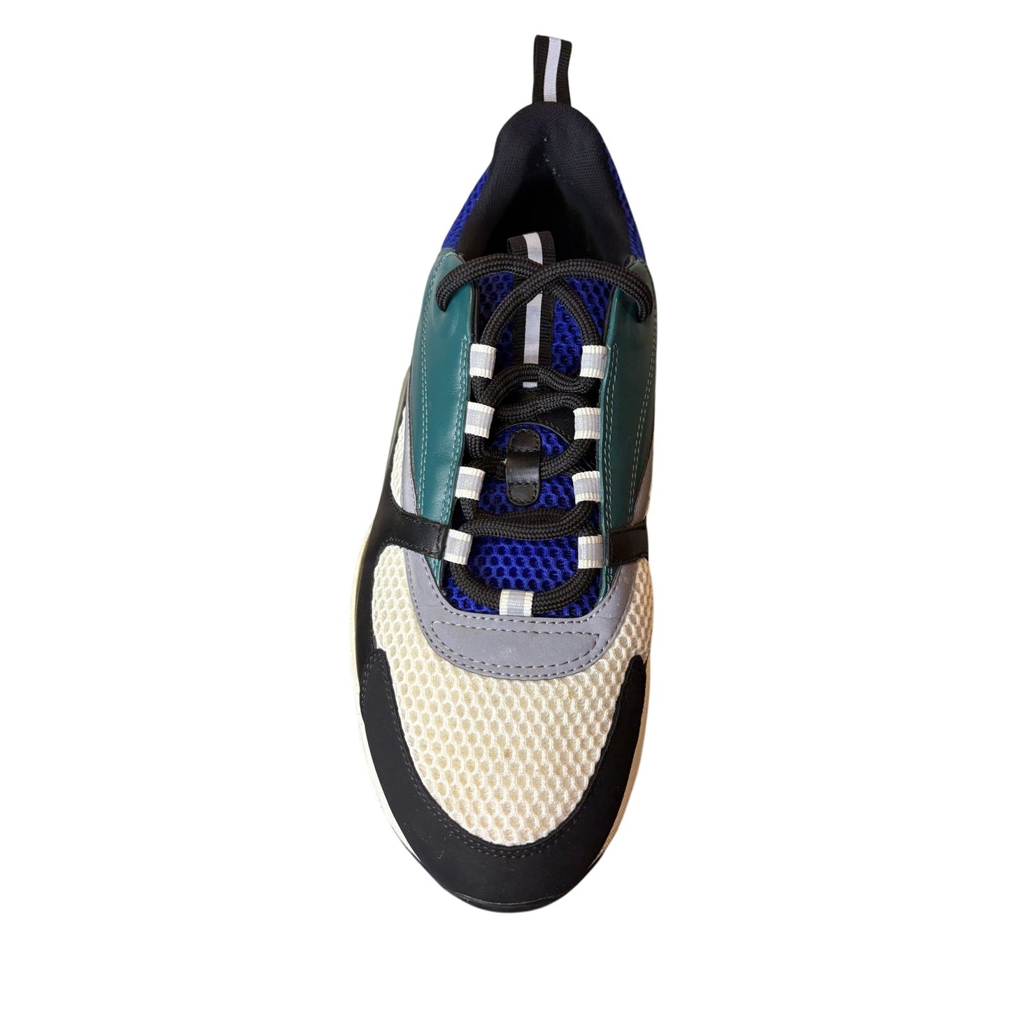 Size 11 - Dior B22 Men's Sneaker White Blue Black Green