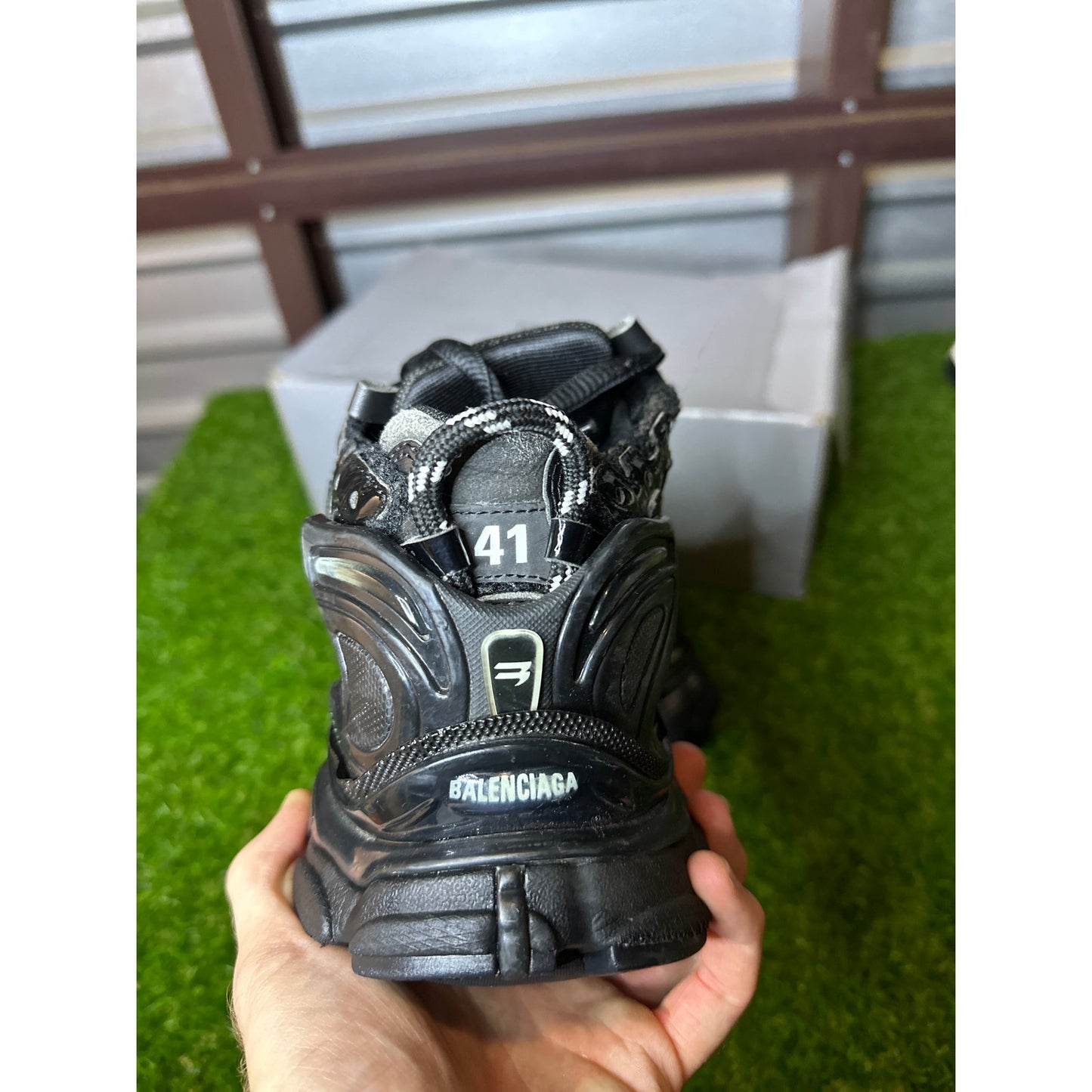 Size 8 - Balenciaga Runner Black Sneakers