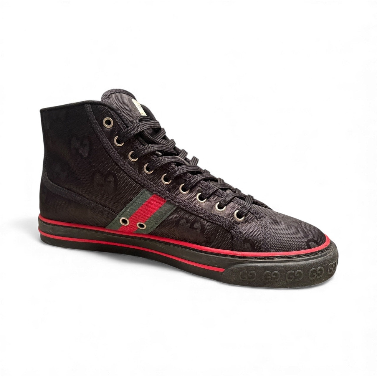 Size 10US - Gucci Off The Grid High Top Black GG