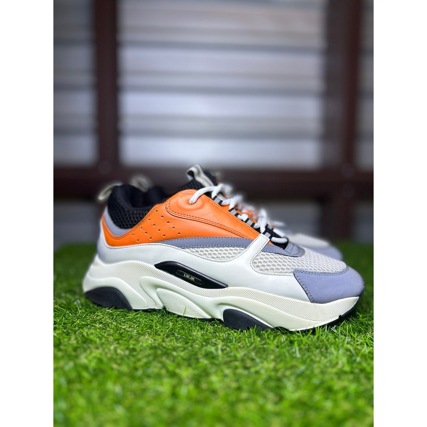 Size 11 - Dior B22 Orange/White Sneakers