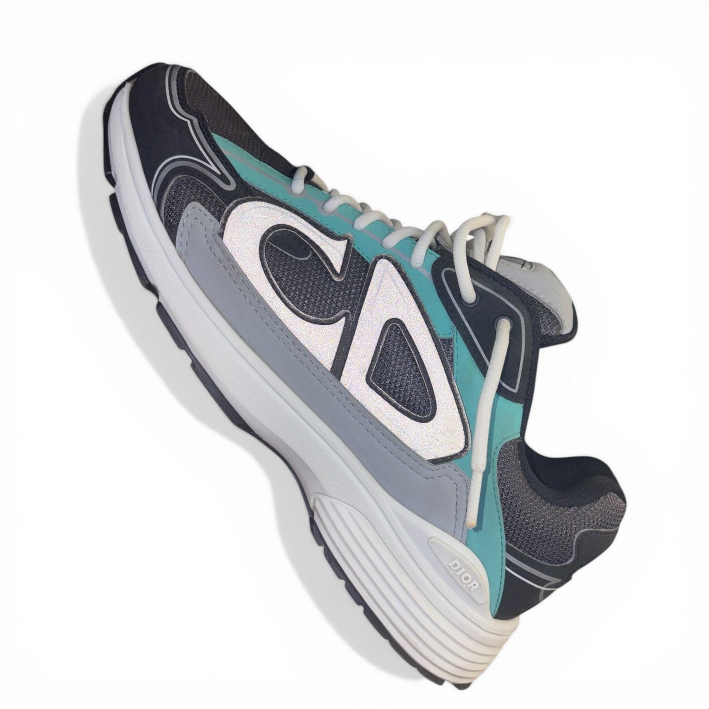 Dior B30 Turquoise & Black Sneakers | Size 43 (10US)