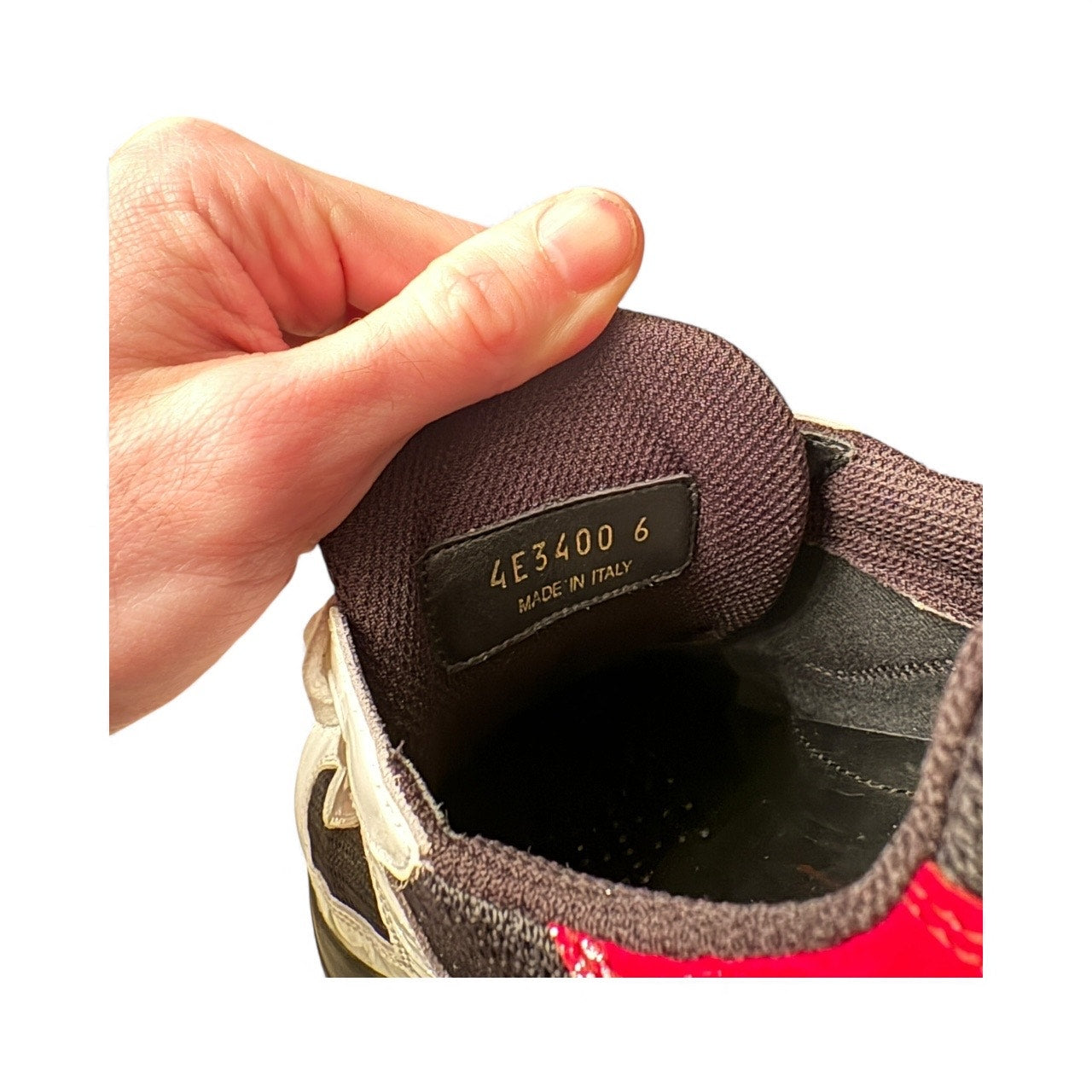 Size 6 UK (7 US) - Prada Americas Cup ' Black, White, Red '