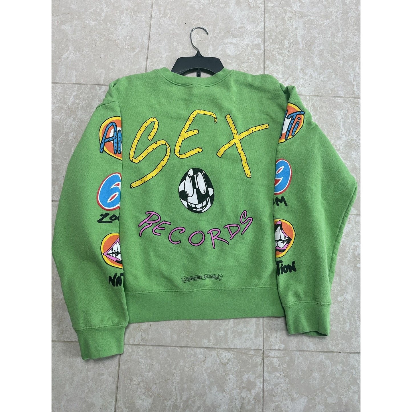 Medium - Chrome Hearts Matty Boy “Sex Records” crewneck