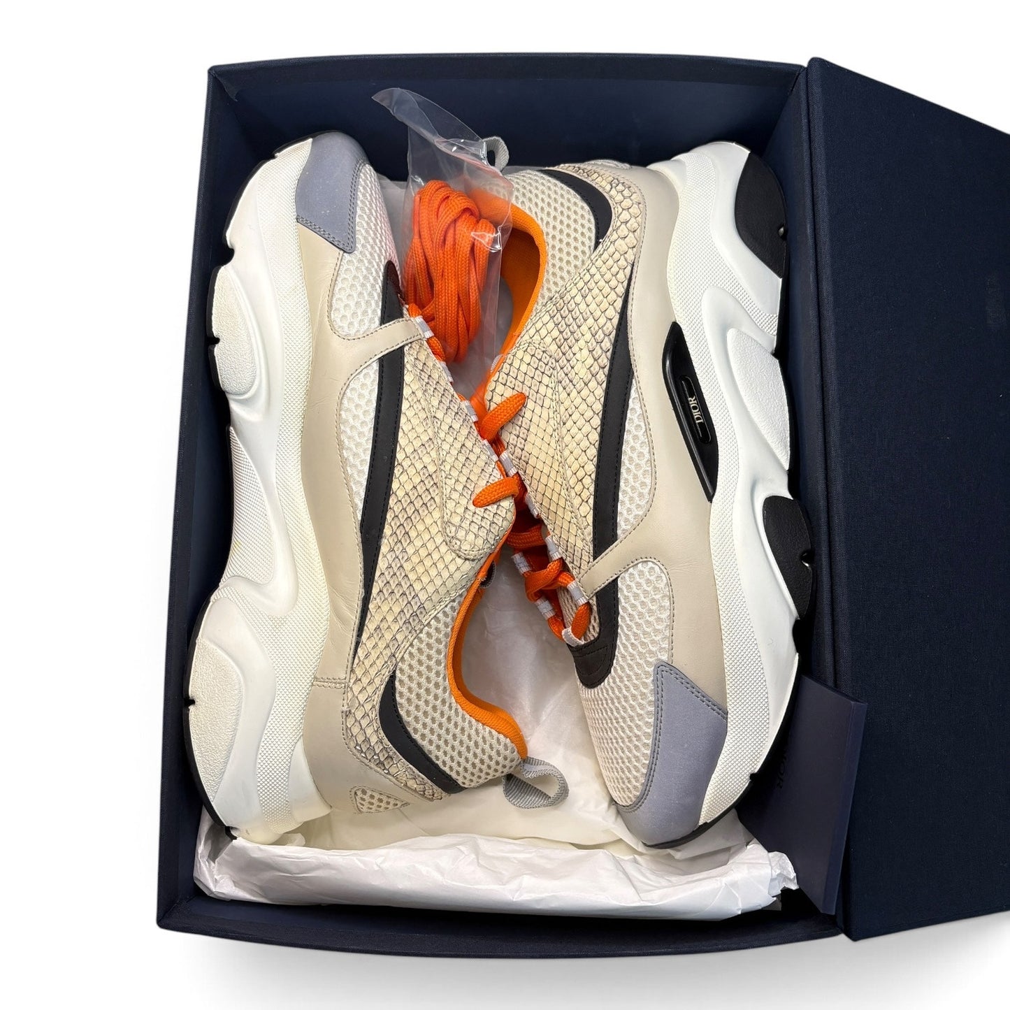 Dior B22 Sneaker ‘Python Beige’ Sneakers | Size 45(12US)
